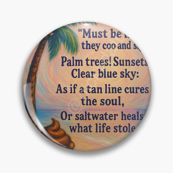 Item preview, The Illusion of Island Healing designed and sold by DickyDates.