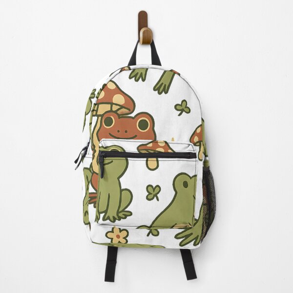 Item preview, Whimsical Frogcore Pattern – Cute Cottagecore Frog Aesthetic designed and sold by StickyGuys.