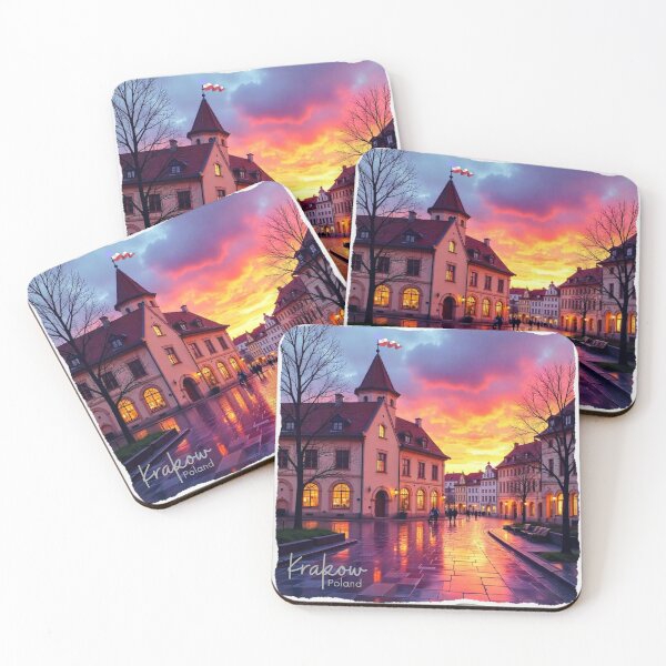 Item preview, Krakow Watercolor Sticker designed and sold by ILLYGENIX STUDIO.