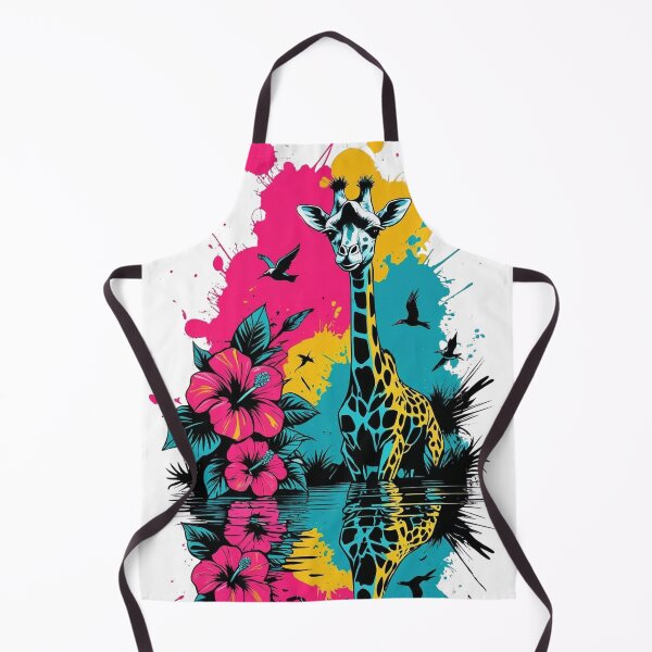 Item preview, Ink Giraffe color stained designed and sold by WildInkFusion.