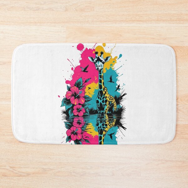 Item preview, Ink Giraffe color stained designed and sold by WildInkFusion.