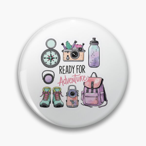 Item preview, Ready for Adventure | Hiking & Camping Graphic | Outdoor Explorer Design designed and sold by KiValuate.