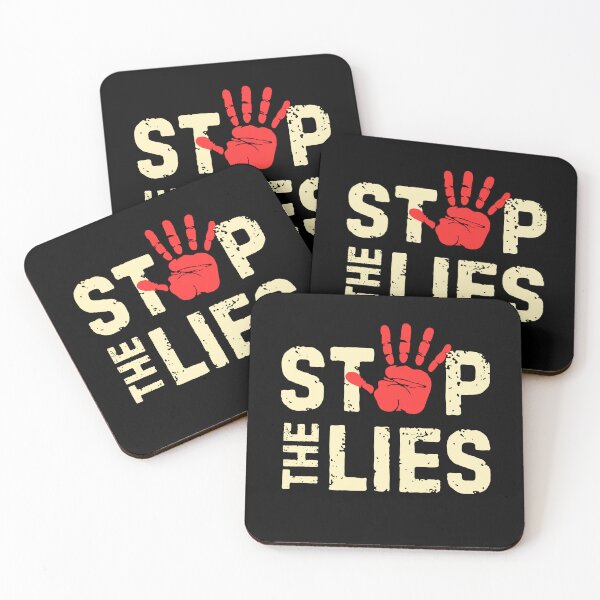 Item preview, Stop The Lies - Political Disinformation designed and sold by WildPawPrint.