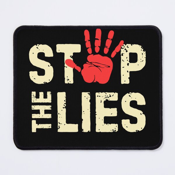 Item preview, Stop The Lies - Political Disinformation designed and sold by WildPawPrint.