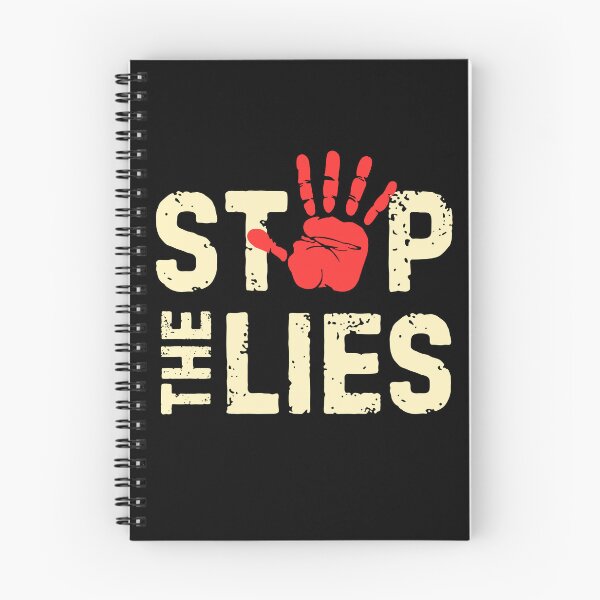 Item preview, Stop The Lies - Political Disinformation designed and sold by WildPawPrint.