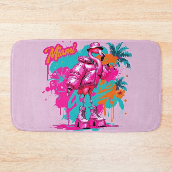 Item preview, Flamingo in Graffiti Streetwear designed and sold by Vibrant Threads.