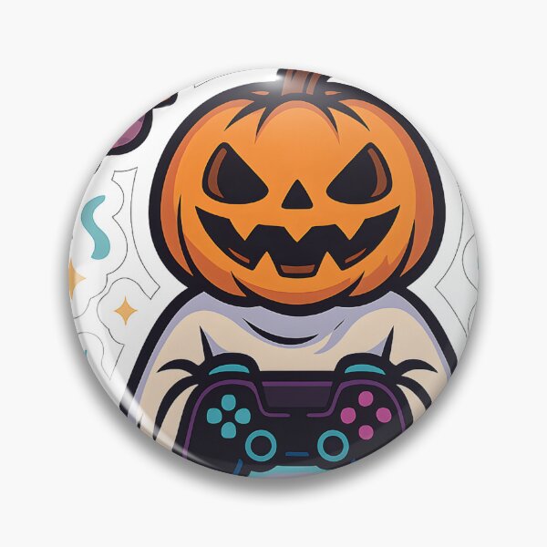 Item preview, Pumpkin Ghost Gamer – Spooky Halloween Gaming Design designed and sold by StickyGuys.