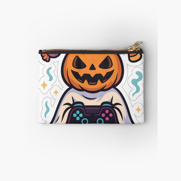 Item preview, Pumpkin Ghost Gamer – Spooky Halloween Gaming Design designed and sold by StickyGuys.
