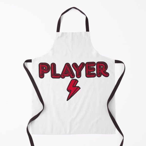 Item preview, Player With Lightning Bolt Black and Red designed and sold by UNK-Fatigues.