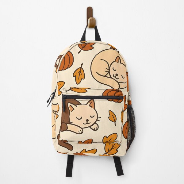 Artikelvorschau, Gemütliches Herbstkatzen & Kaffee Nahtloses Herbstmuster entworfen und verkauft von StickyGuys.