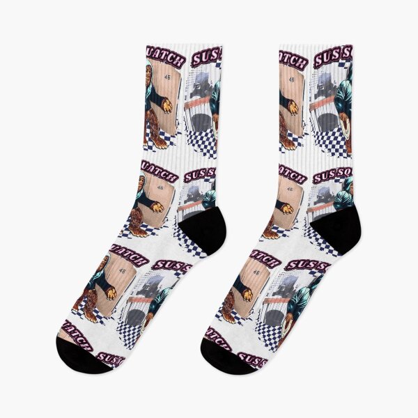 Item preview,  Sus Squatch Breaking News Suspect Bigfoot Footage  designed and sold by FileStyle.