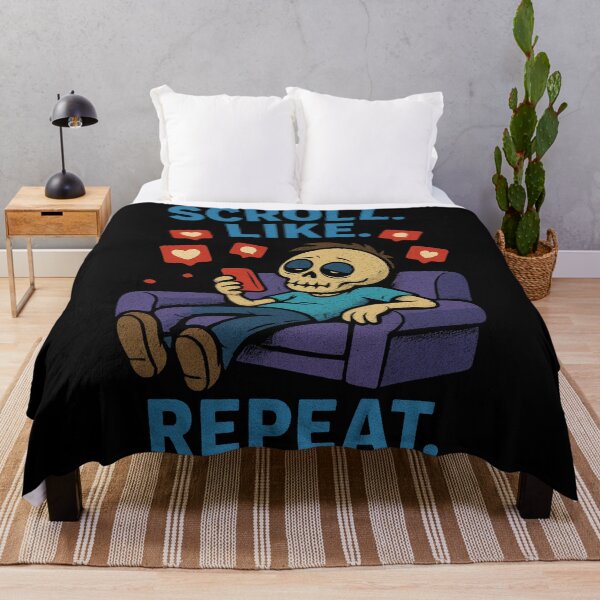 Item preview, Social Media Hell – Scroll, Like, Rot, Repeat designed and sold by Crazy Crab.