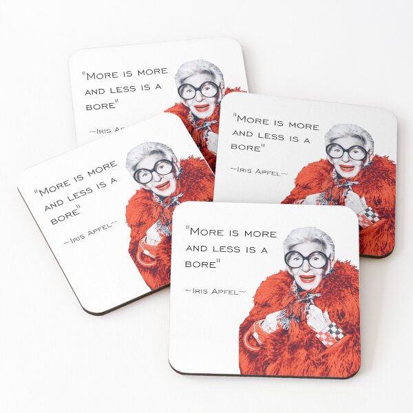 Item preview, Iris Apfel - More Is More And Less Is A Bore  designed and sold by ScarahVonMonster.