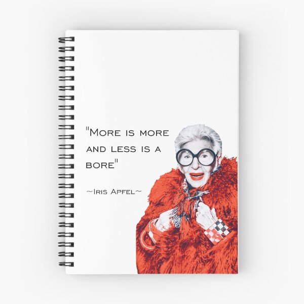 Item preview, Iris Apfel - More Is More And Less Is A Bore  designed and sold by ScarahVonMonster.