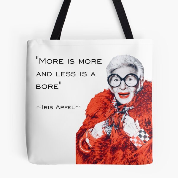 Item preview, Iris Apfel - More Is More And Less Is A Bore  designed and sold by ScarahVonMonster.