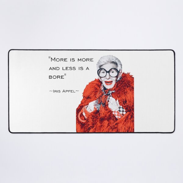 Item preview, Iris Apfel - More Is More And Less Is A Bore  designed and sold by ScarahVonMonster.