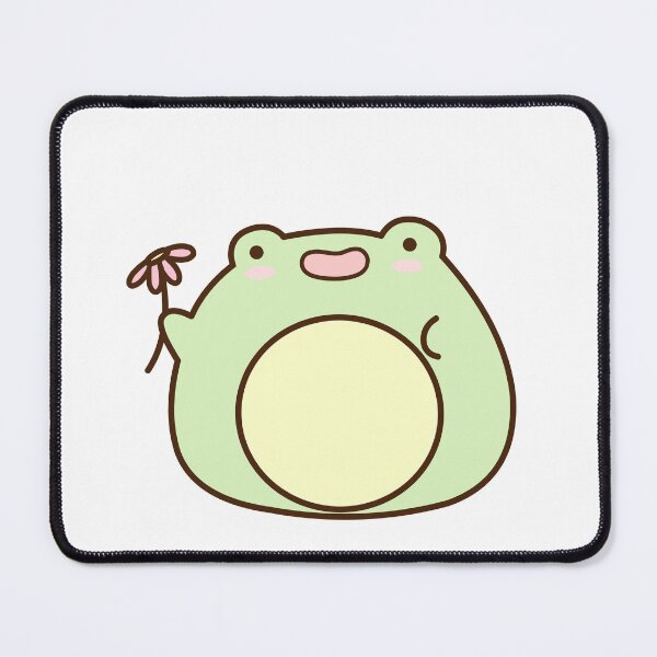 Item preview, Kawaii Frog with flower designed and sold by DeepLife.