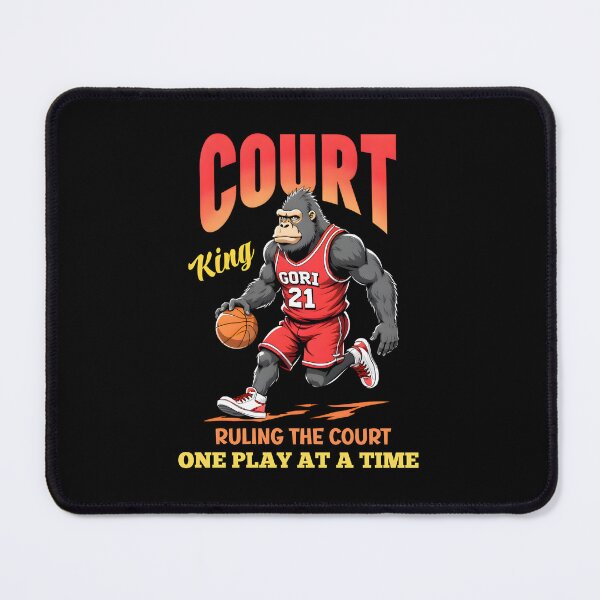 Item preview, Cartoon Gorilla Basketball Player designed and sold by FunCartoonSpot.