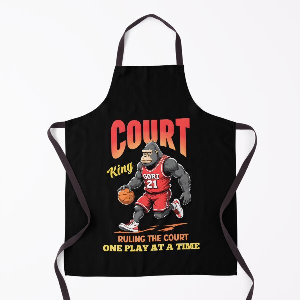 Item preview, Cartoon Gorilla Basketball Player designed and sold by FunCartoonSpot.