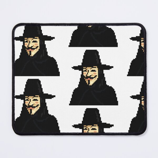Item preview, V for Vendetta Pixel art designed and sold by Half Brain Labs.