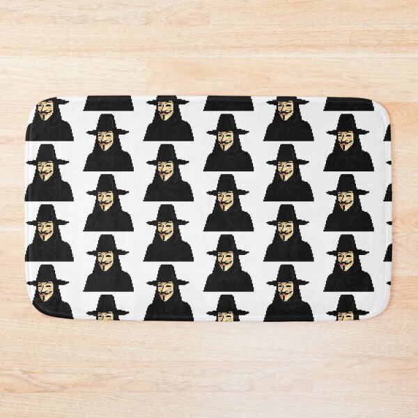 Item preview, V for Vendetta Pixel art designed and sold by Half Brain Labs.