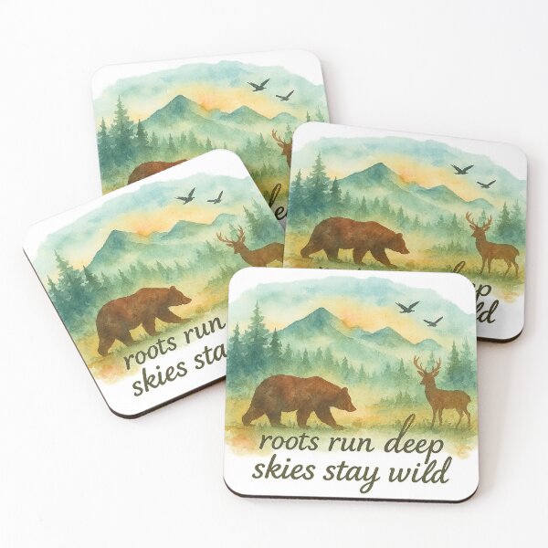 Item preview, Roots Run Deep Skies Stay Wild designed and sold by WILDBYCØLE.