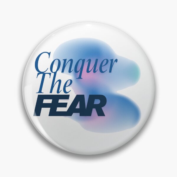 Item preview, Conquer the Fear | OCD & Mental Health Awareness Design designed and sold by Loops & Lines.