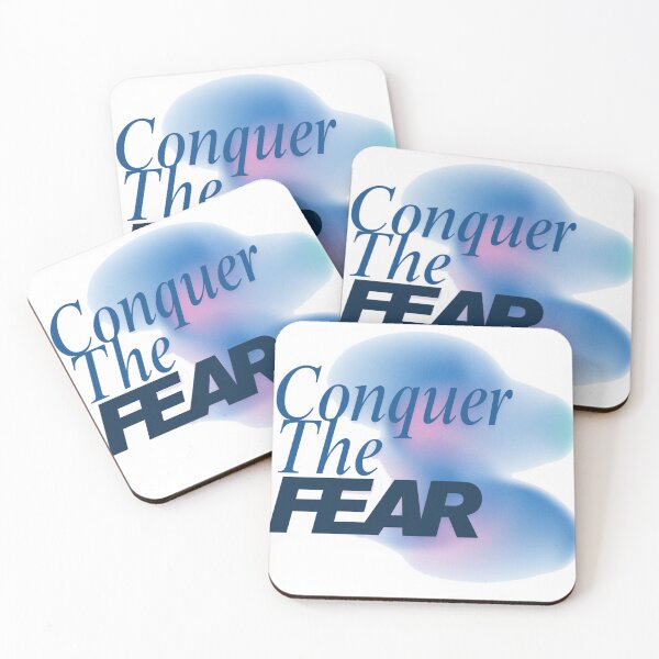 Item preview, Conquer the Fear | OCD & Mental Health Awareness Design designed and sold by Loops & Lines.