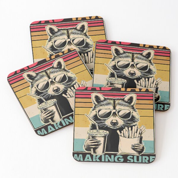 Item preview, Dad Tax Making Sure It'S Not Poison Raccoon Father'S Day designed and sold by asgraphix.