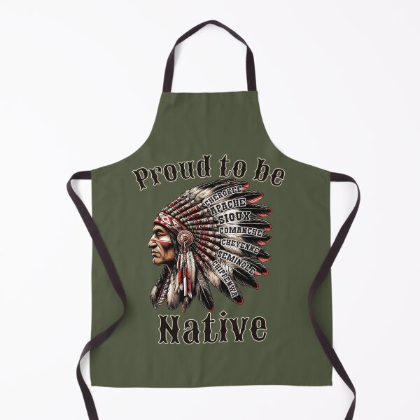 Item preview, Proud to be Native- Sioux, Apache, Cherokee, Comanche,Cheyenne, Chippenwa, Seminole designed and sold by Mapeti.