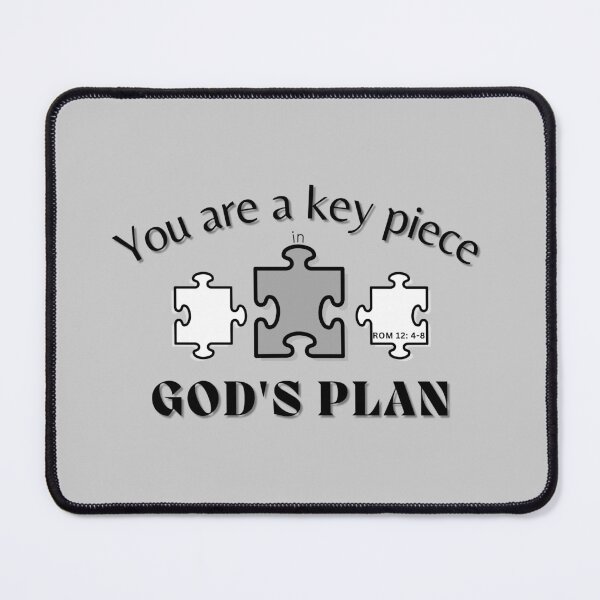 Item preview, Key piece W I ROM. 12:4-8 designed and sold by LoreCR.