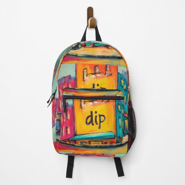 Item preview, Dive into the Dip - A Vibrant Abstract Celebration of Urban Life Color and Whimsy designed and sold by OlfactoART Studio.