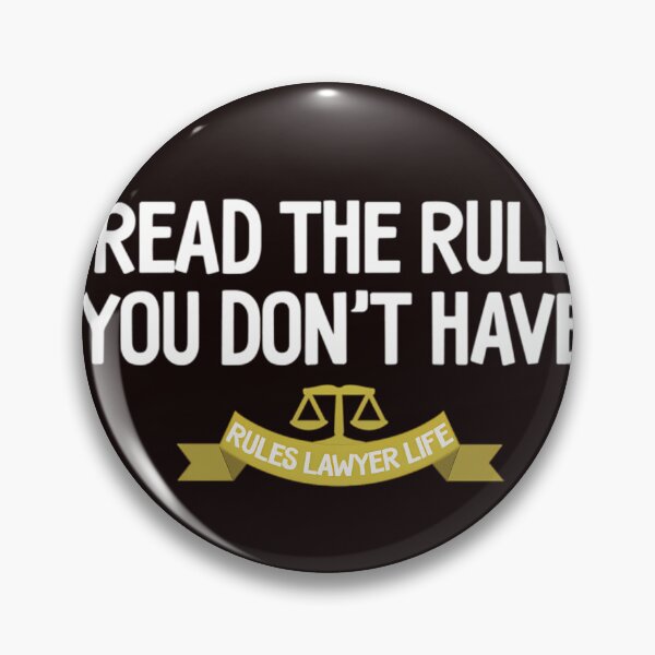 Item preview,  Rules Lawyer Life - I Read The Rules So You Don'T Have To designed and sold by asgraphix.