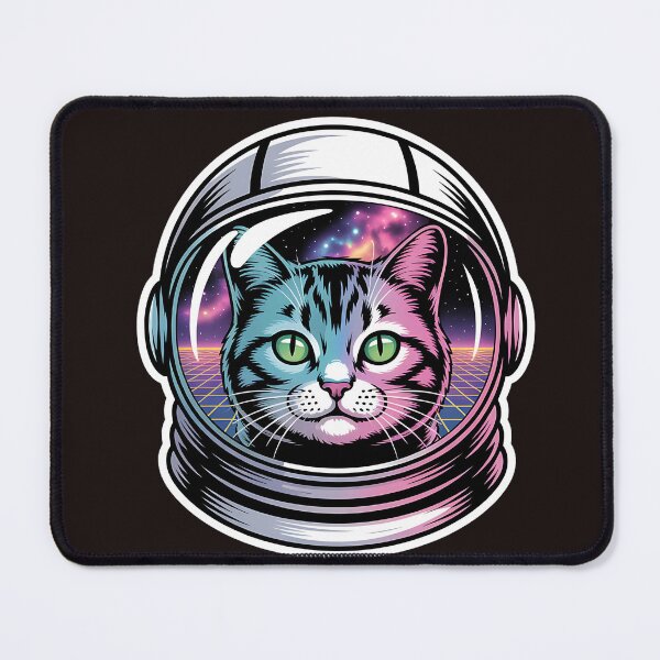 Item preview, Astro Cat's Vaporwave Journey designed and sold by Mr-wow.