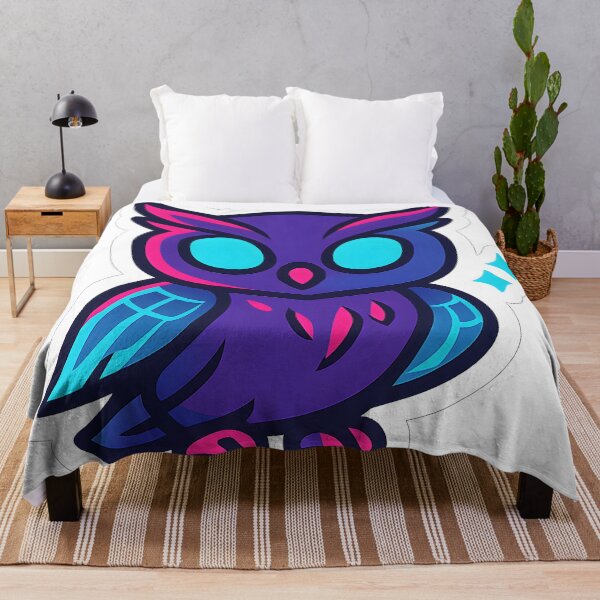 Item preview, Chibi Cyberpunk Owl – Neon Futuristic Desgin designed and sold by StickyGuys.