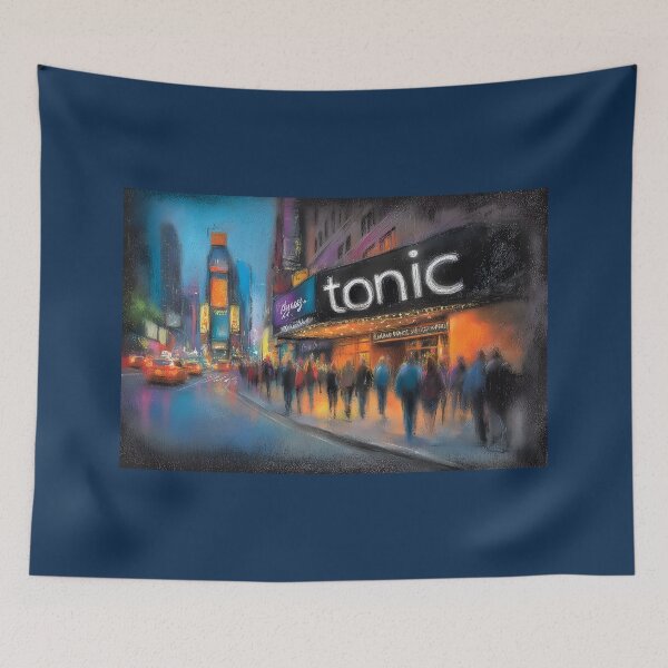 Item preview, Illuminate the Night - A Vibrant Abstract Celebration of Urban Energy Neon and City Life designed and sold by OlfactoART Studio.