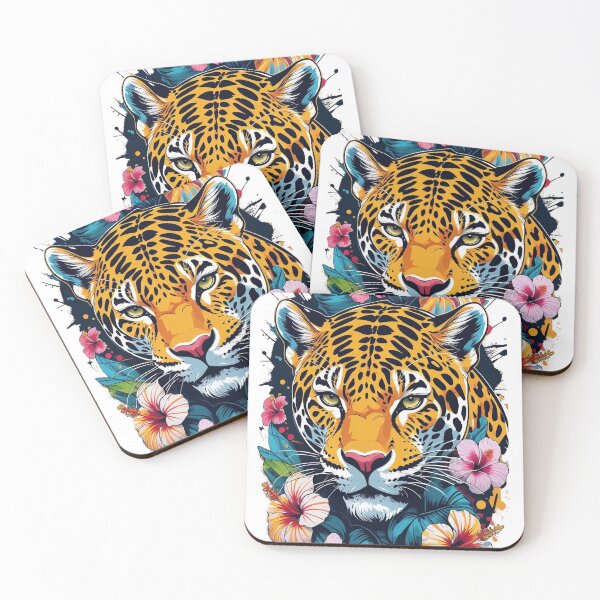 Item preview, Bold Jaguar Ink Print designed and sold by WildInkFusion.