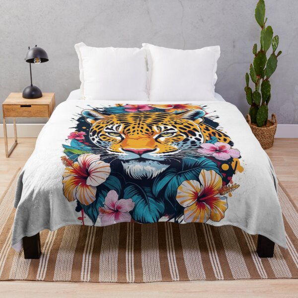 Item preview, Bold Jaguar Ink Print designed and sold by WildInkFusion.