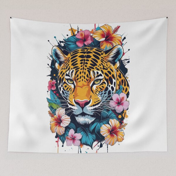 Item preview, Bold Jaguar Ink Print designed and sold by WildInkFusion.