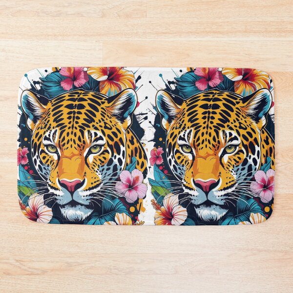 Item preview, Bold Jaguar Ink Print designed and sold by WildInkFusion.