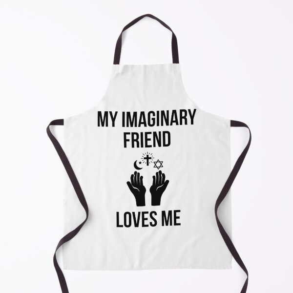 Item preview, My imaginary friend loves me  designed and sold by Rachel the Artist .