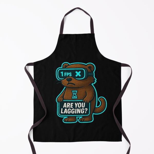 Item preview, Funny Cyber Otter - Are You Lagging? designed and sold by Derpy Lab .