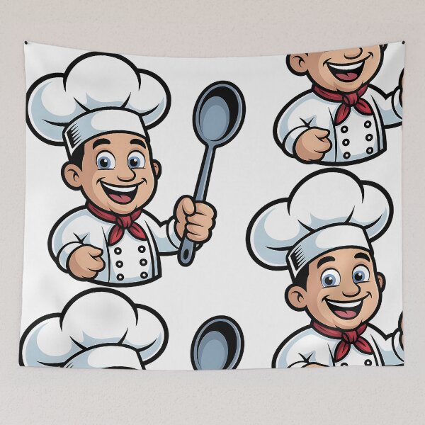Item preview, Labor Day Chef Cartoon Culinary Design designed and sold by CraftStudioCo.