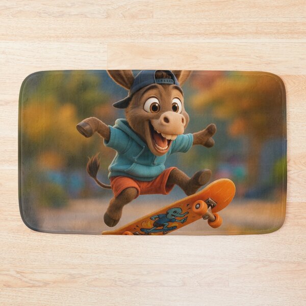 Item preview, Skater Donkey designed and sold by Sillytoe.