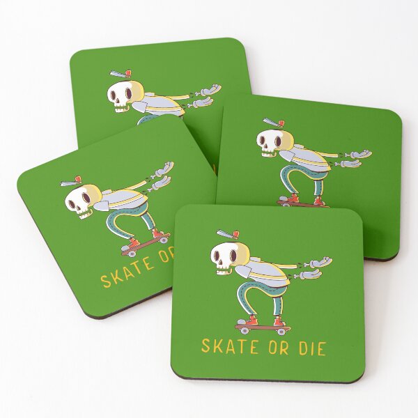 Item preview, Comical Skeleton Skateboarding designed and sold by Joncasmiart.