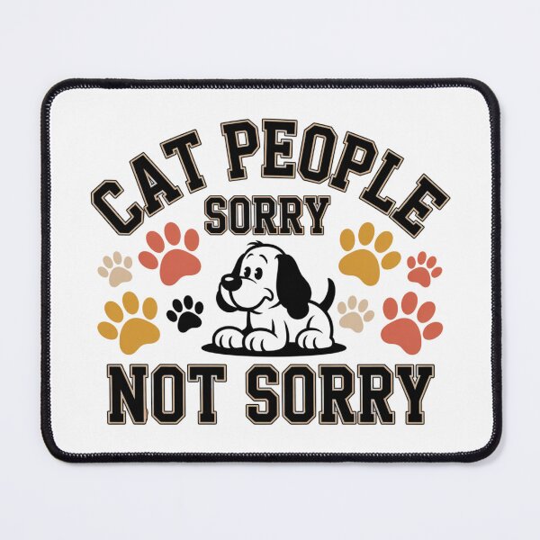 Item preview, Cat People Sorry Not Sorry, Sassy Cat Lover Apparel Classic T-Shirt designed and sold by podlook.