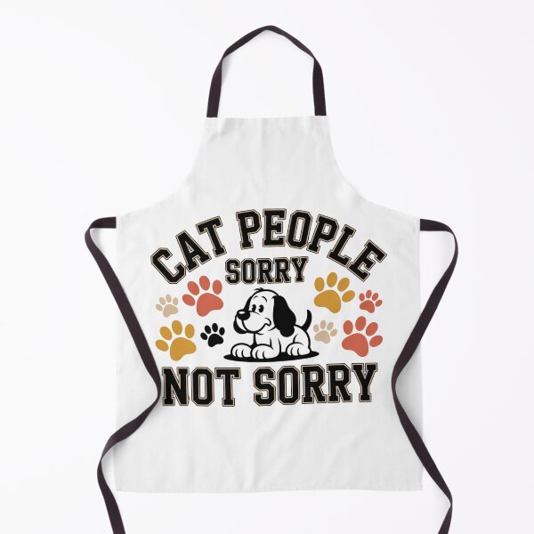 Item preview, Cat People Sorry Not Sorry, Sassy Cat Lover Apparel Classic T-Shirt designed and sold by podlook.