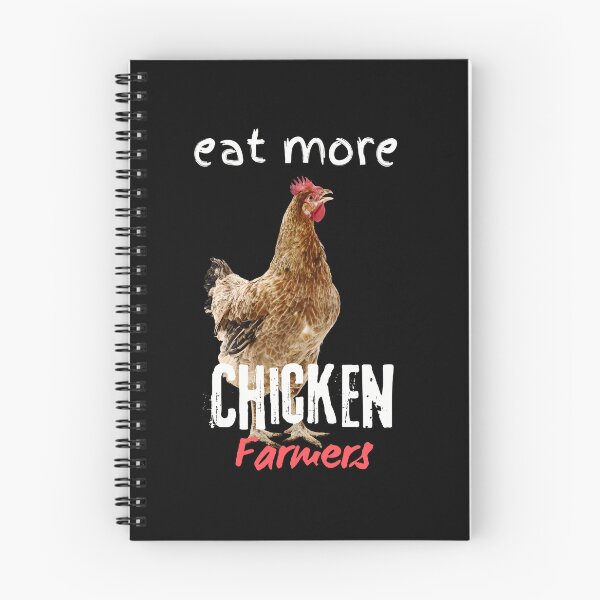 Item preview, Eat more Chicken Farmers designed and sold by WildPawPrint.
