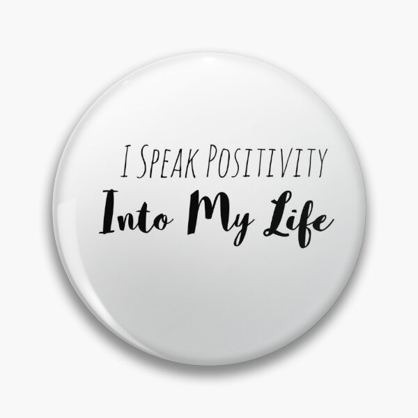 Item preview, I Speak Positivity Into My Life – Spoken Manifestation Affirmation designed and sold by Camila  Ardila.