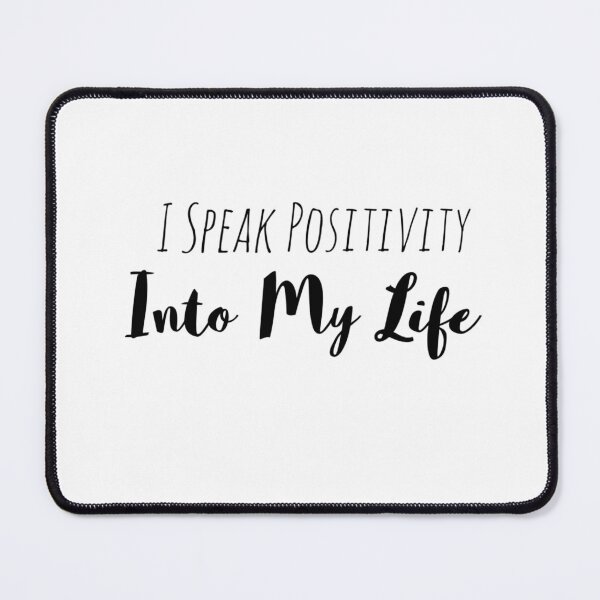 Item preview, I Speak Positivity Into My Life – Spoken Manifestation Affirmation designed and sold by Camila Ardila.